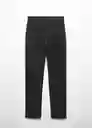 Pantalón Boreli Negro Talla 50 Mujer Mango