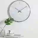 Inkanta Reloj de Pared Libélula Blanca