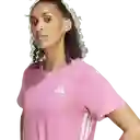 Adidas Camiseta Manga Corta we 3S Crew Tee Mujer Rosado Talla L