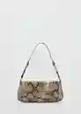 Bolso P Griselda Beige Talla 99 Mujer Mango