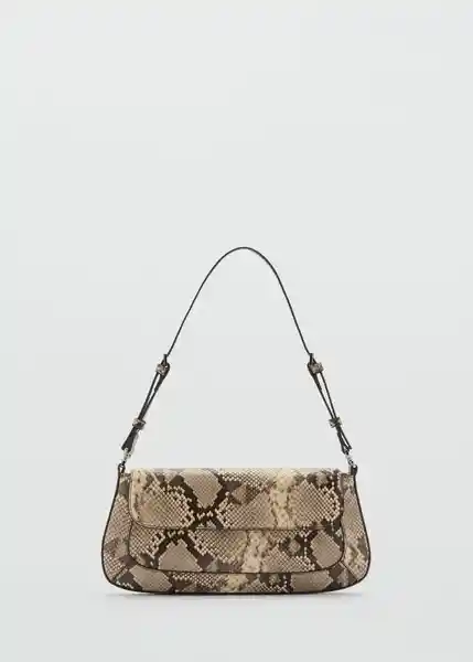 Bolso P Griselda Beige Talla 99 Mujer Mango