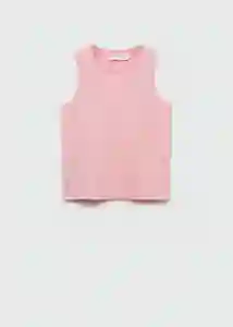 Camiseta Living Rosa Talla 10 Niñas Mango