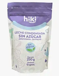 Leche Condensad Polvo S/Azucar Hiki 250 Gr