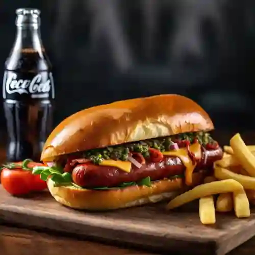 Combo sandwich argentino