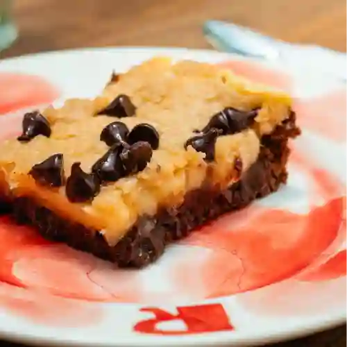 Brownie Cheesecake con Galleta