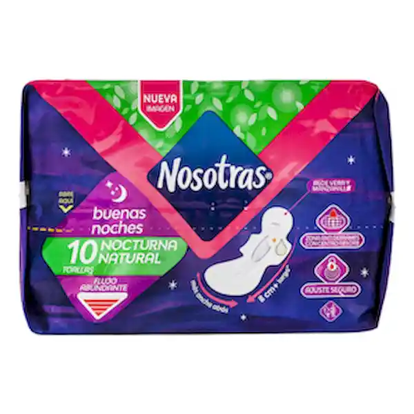 Nosotras Toallas Femeninas Buenas Noches