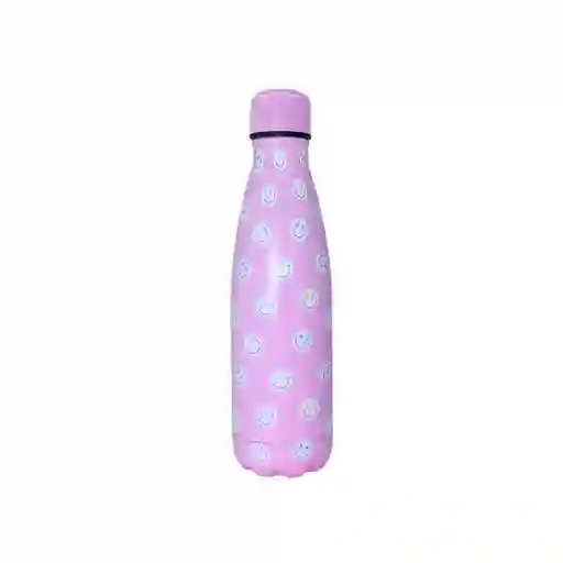 Vaso de Acero Caras Sonriente 500 mL Miniso