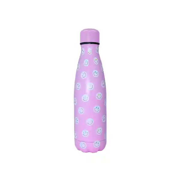 Vaso de Acero Caras Sonriente 500 mL Miniso