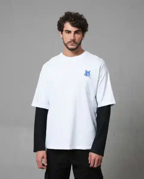 Camiseta Hombre Blanco XL 103G020_BLA110601 Rifle