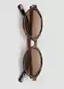 Gafas de Sol Fita Chocolate Talla 99 Mujer Mango