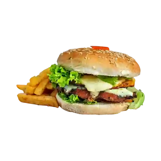 Hamburguesa de Res Doble