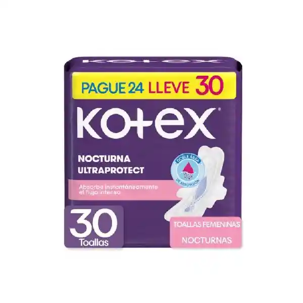 Kotex Toalla Higiénica Nocturna