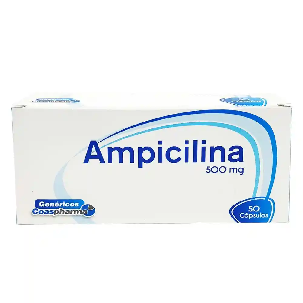 Ampicilina 500 Mg. Caja