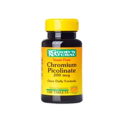 Chromium Picolinate Tabletas 200