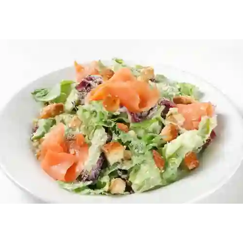 Ensalada Cesar con Salmon 16 Oz