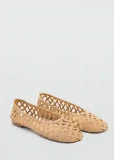 Zapatos Ros Camel Talla 40 Mujer Mango