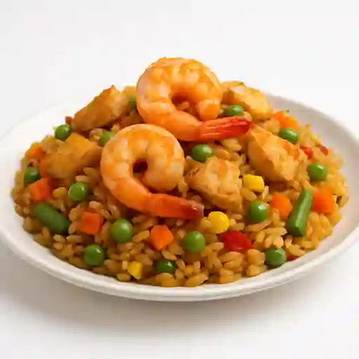 Arroz de Pollo y Camarón Personal