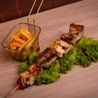 Pincho de Pollo y Cerdo