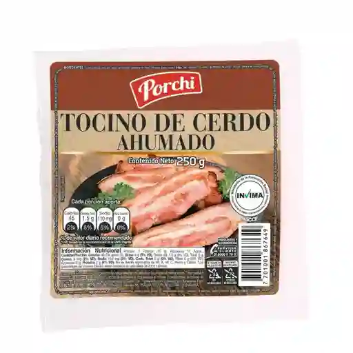 Porchi Tocino De Cerdo Ahumado