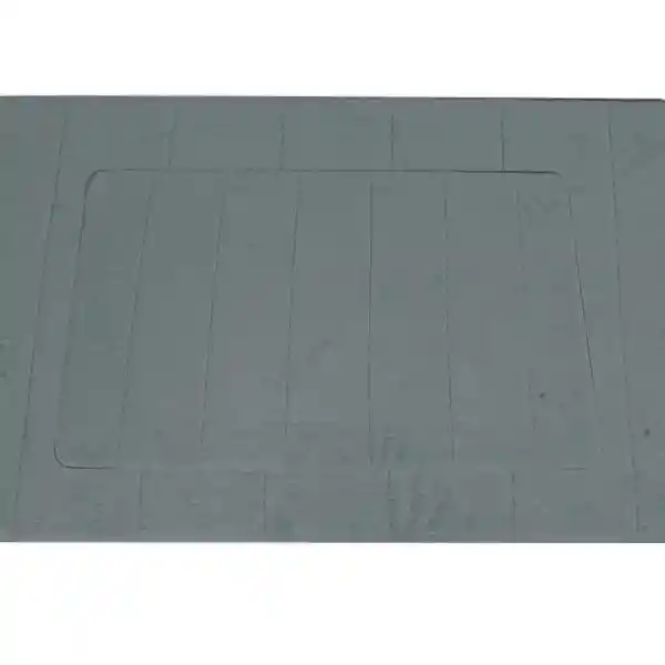 Piso Baño Memory Foam Textura Gris