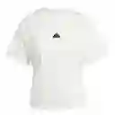 Adidas Camiseta W Z.n.e. Tee Mujer Blanco Talla S Ref: IS3920