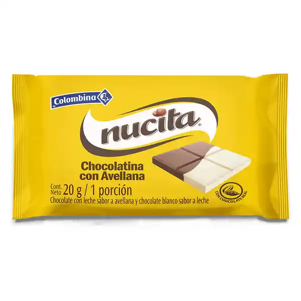 Nucita Chocolatina Sabor Avellana