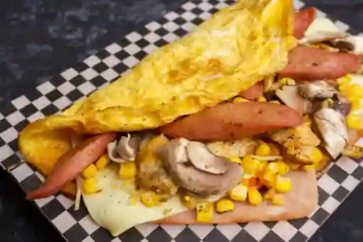 Omelette Jamón y Queso