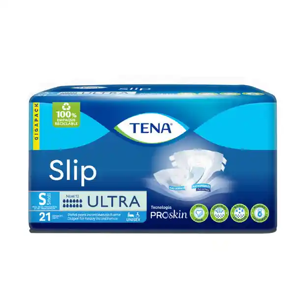 Tena Pañal Slip Ultra Talla S