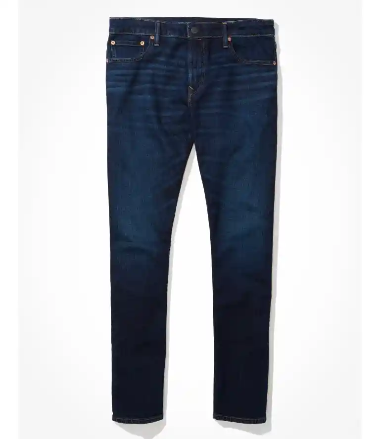 Jean Slim Azul Talla 34 X 30 Hombre American Eagle