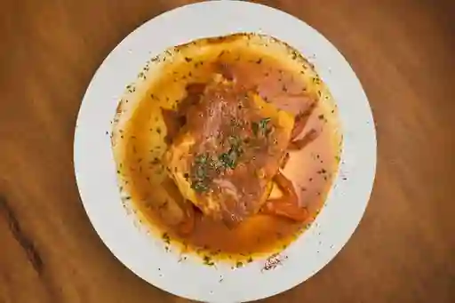 Pescado Mediterráneo con Vegetales