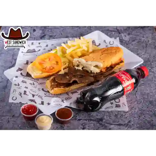 Sandwich de Costilla Ahumada Personal