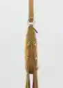 Bolso G Gari Mostaza Talla 99 Mujer Mango