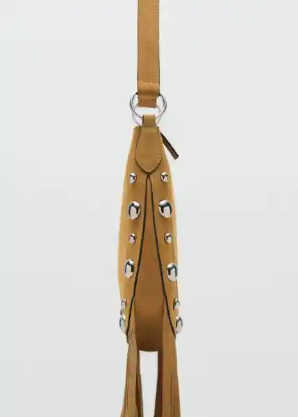 Bolso G Gari Mostaza Talla 99 Mujer Mango