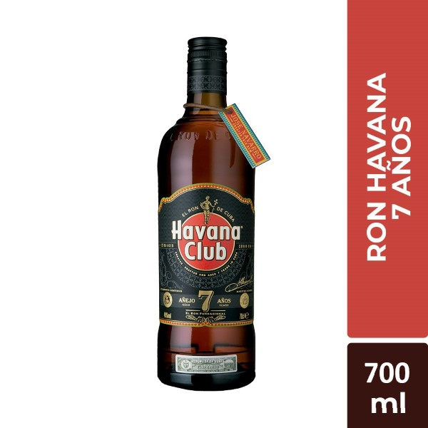 Havana Club Añejo Ron 7 Años Botella 750ml