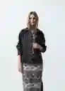 Chaqueta Benny Negro Puro Talla L Mujer 421G370 Naf Naf