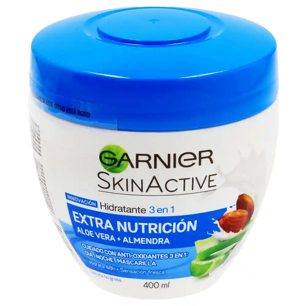 Garnier-Skin Active Crema Facial 3 en 1 Extra Nutrición 