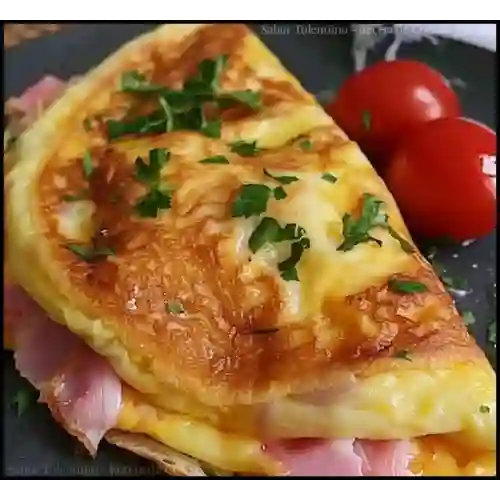 Omelette con Jamón y Queso