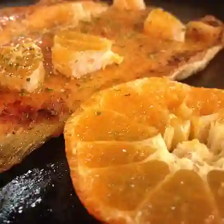 Trucha en Salsa de Mandarina O Maracuyá