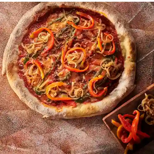 Pizza Verde Amore + Coca Cola