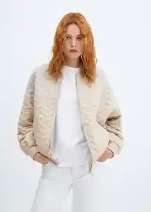 Chaqueta Colchi Verde Talla L Mujer Mango
