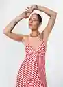 Vestido Aveiro Offwhite Talla Xs Mujer Mango