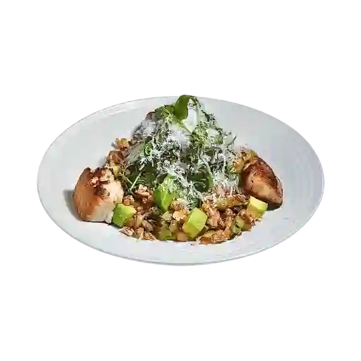 Ensalada Mistura Salmón Plancha