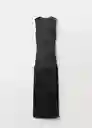 Vestido Guinea Negro Talla S Mujer Mango