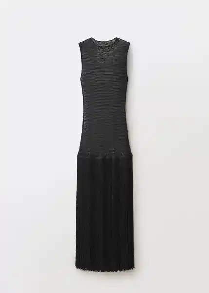 Vestido Guinea Negro Talla S Mujer Mango