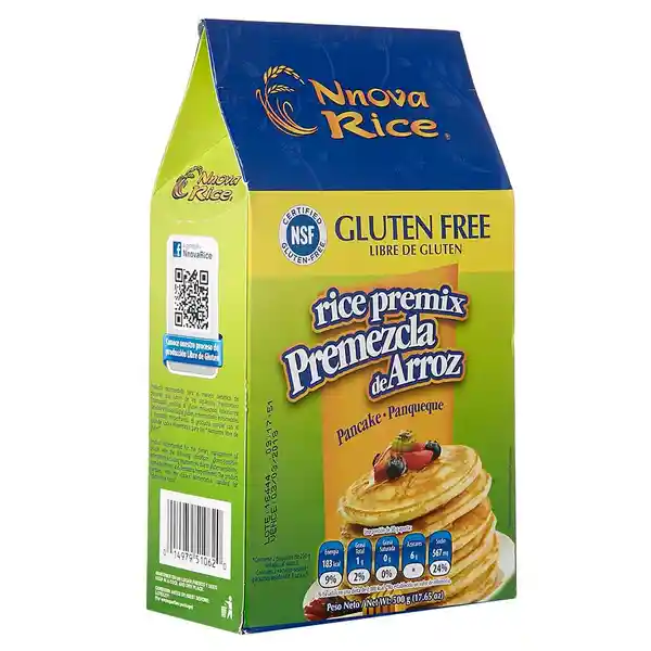 Nnova Rice Premezcla de Arroz Para Panqueque