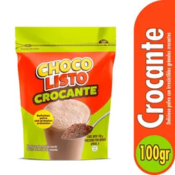 Chocolisto Bebida Chocolatada Crocante