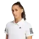 Adidas Camiseta Polo Club Para Tenis de Mujer Blanco Talla XS