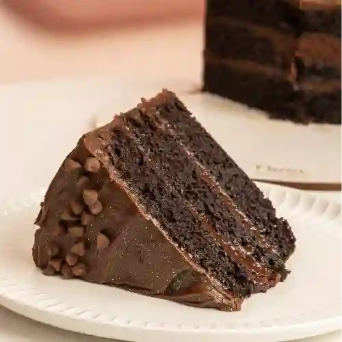 Porción Torta Triple Chocolate
