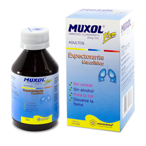 Muxol Jarabe Adulto Ambroxol Clorhidrato 30mg 100ml