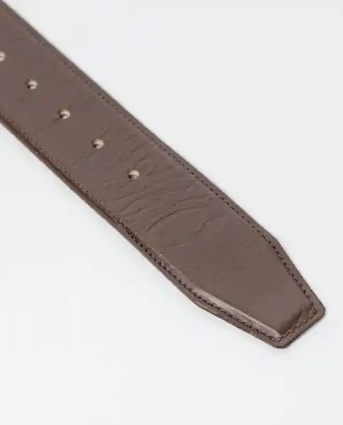 Cinturón Boho Café Caramelo Oscuro Talla L Chevignon
